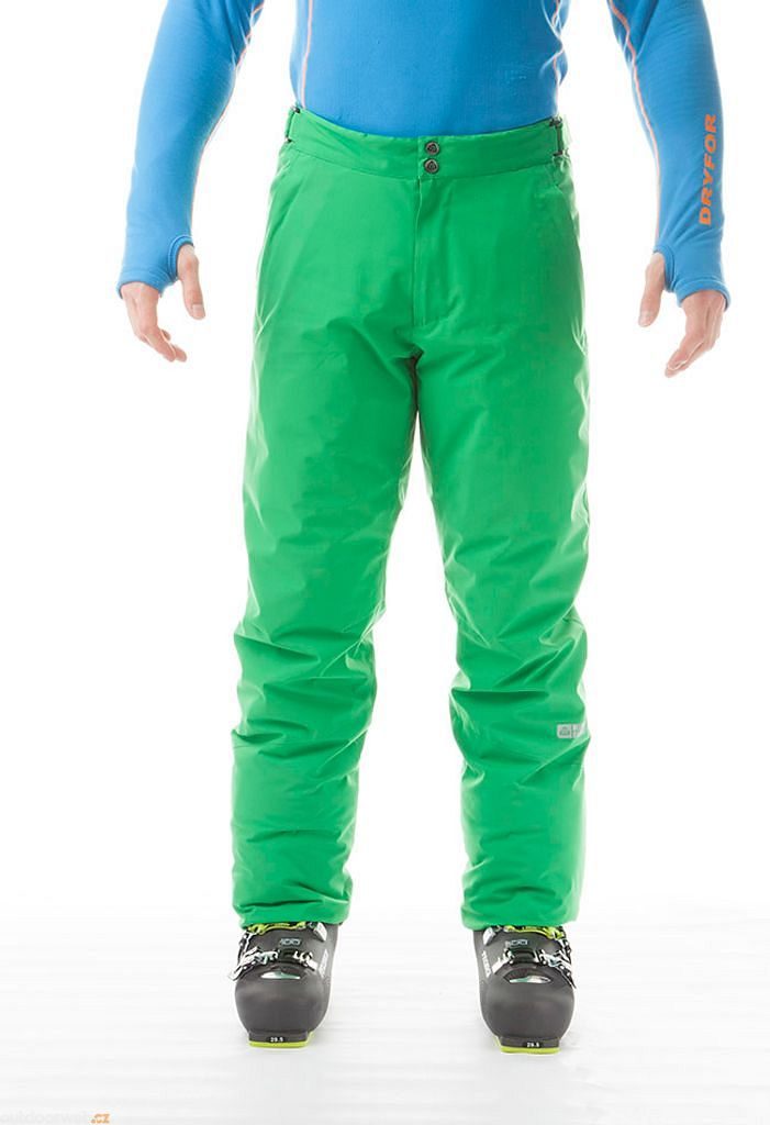NBWP5849 LEAD amazonská zelená akce - Pánské zimní kalhoty na snowboard a  lyže - NORDBLANC - 1 372 Kč