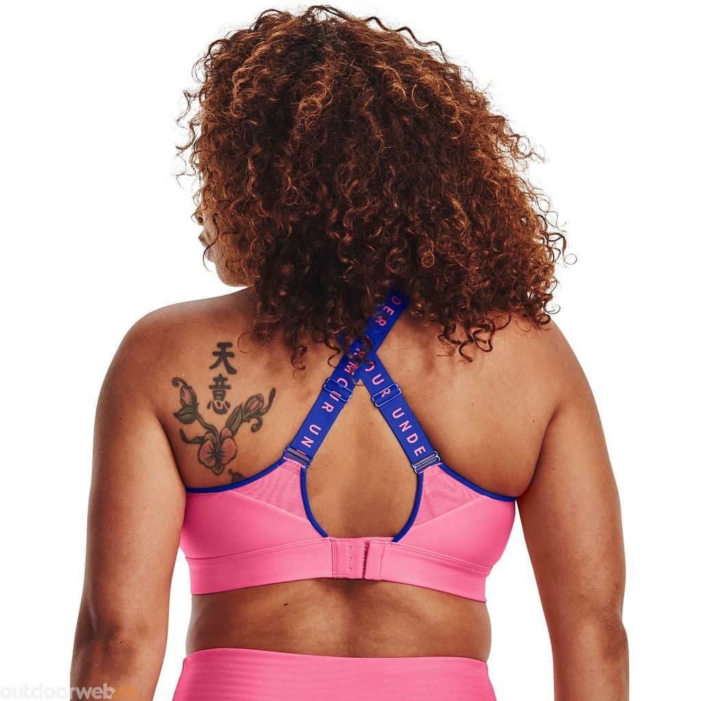  UA Infinity High Bra, Pink - sports bra - UNDER