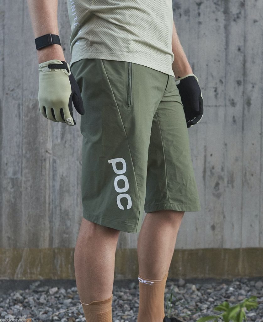 Essential Enduro Shorts, Epidote Green - cycling shorts - POC - 76.43 €