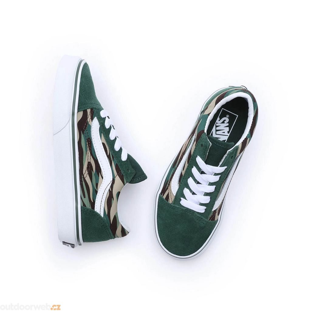 UY Old Skool FLAME CAMO GREEN/MULTI - children's sneakers - VANS - 50.34 €