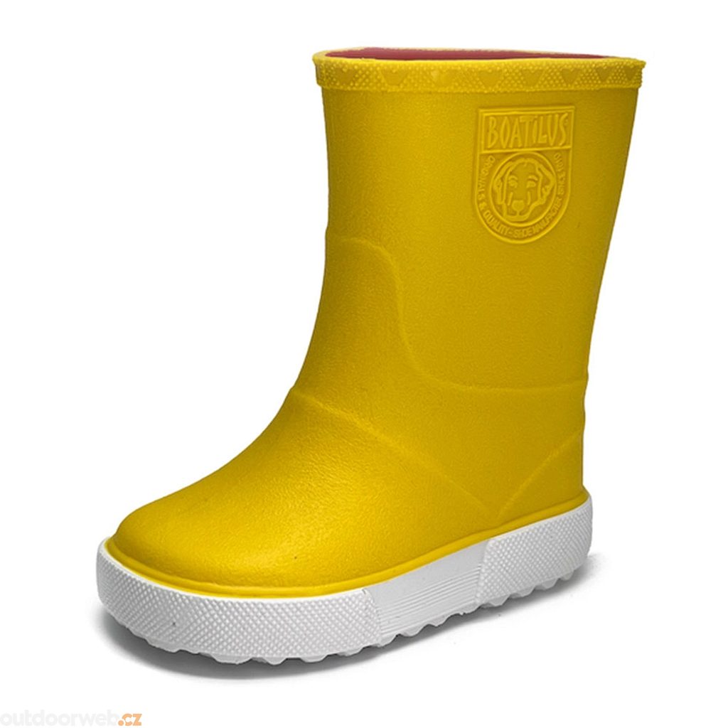NAUTIC RAIN BOOT C yellow/white - children's boots - BOATILUS - 21.55 €