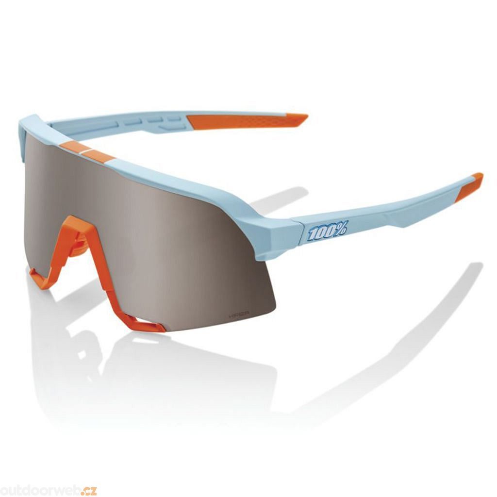 S3 Soft Tact Two Tone - HiPER Silver Mirror Lens - sunglasses