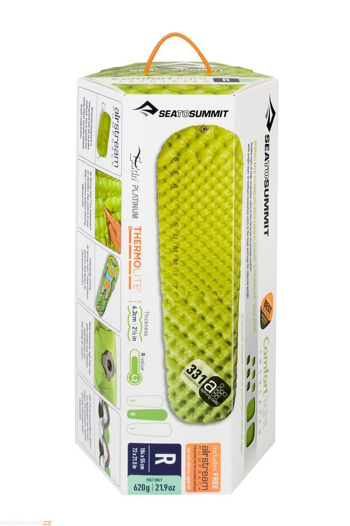 Sea to Summit Comfort Light Insulated Mat - Regular Green