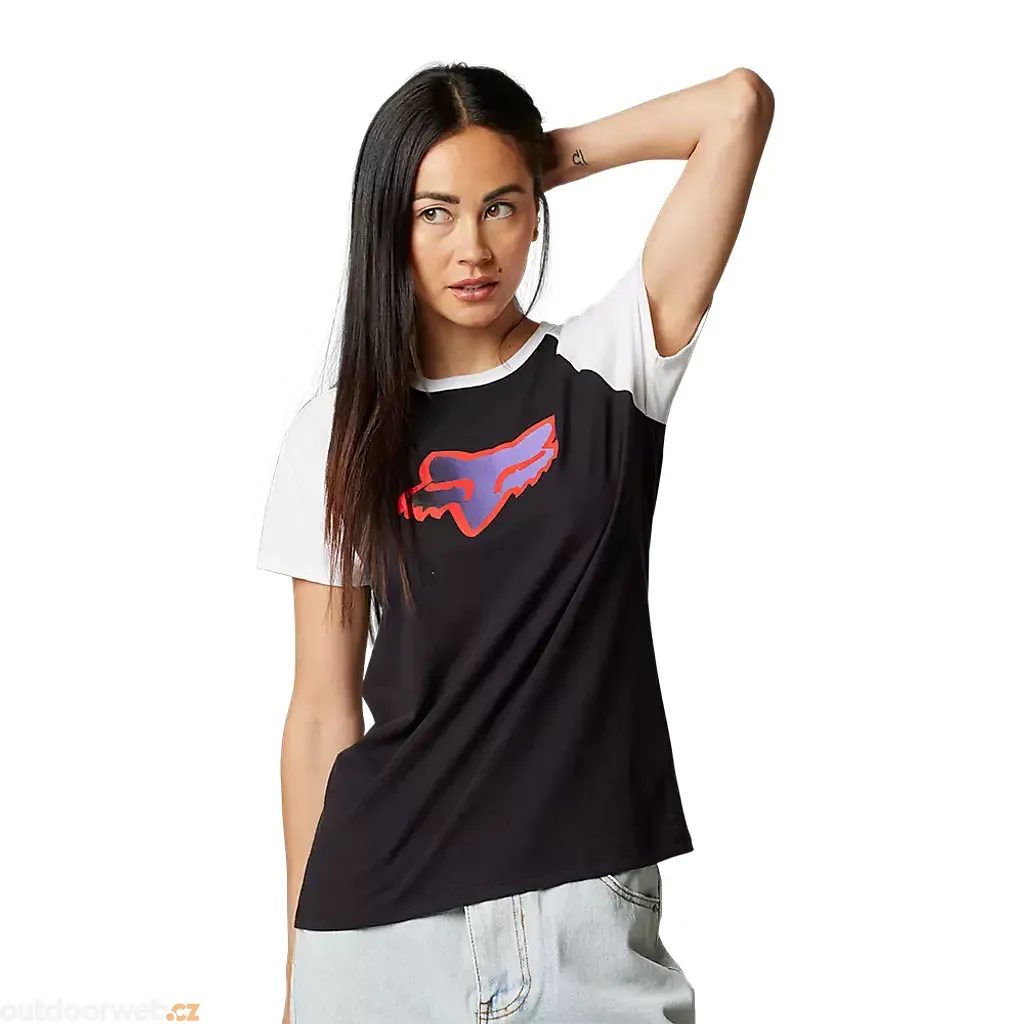 Fgmnt Ss Raglan Tee Black - women's t-shirt - FOX - 21.43 €