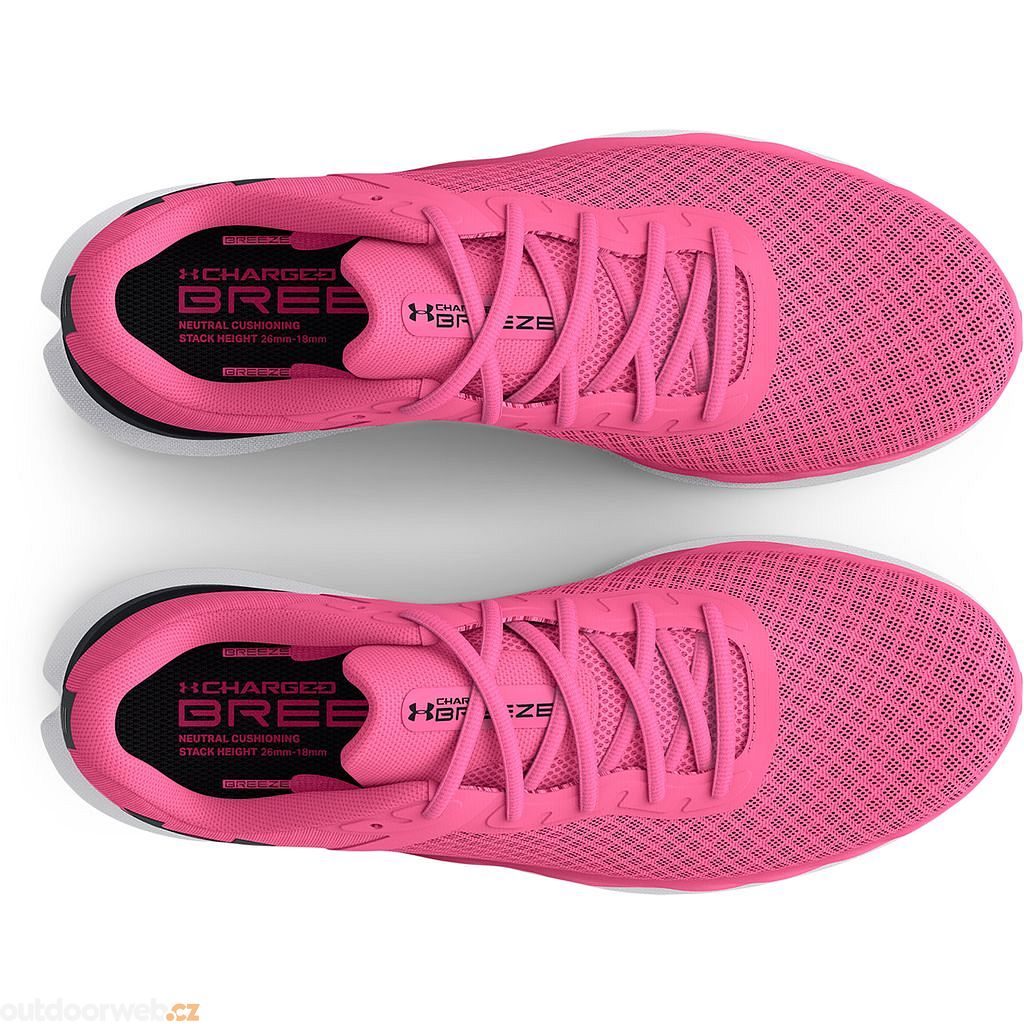  UA W Charged Breeze, Pink - women's running shoes - UNDER  ARMOUR - 66.21 € - outdoorové oblečení a vybavení shop