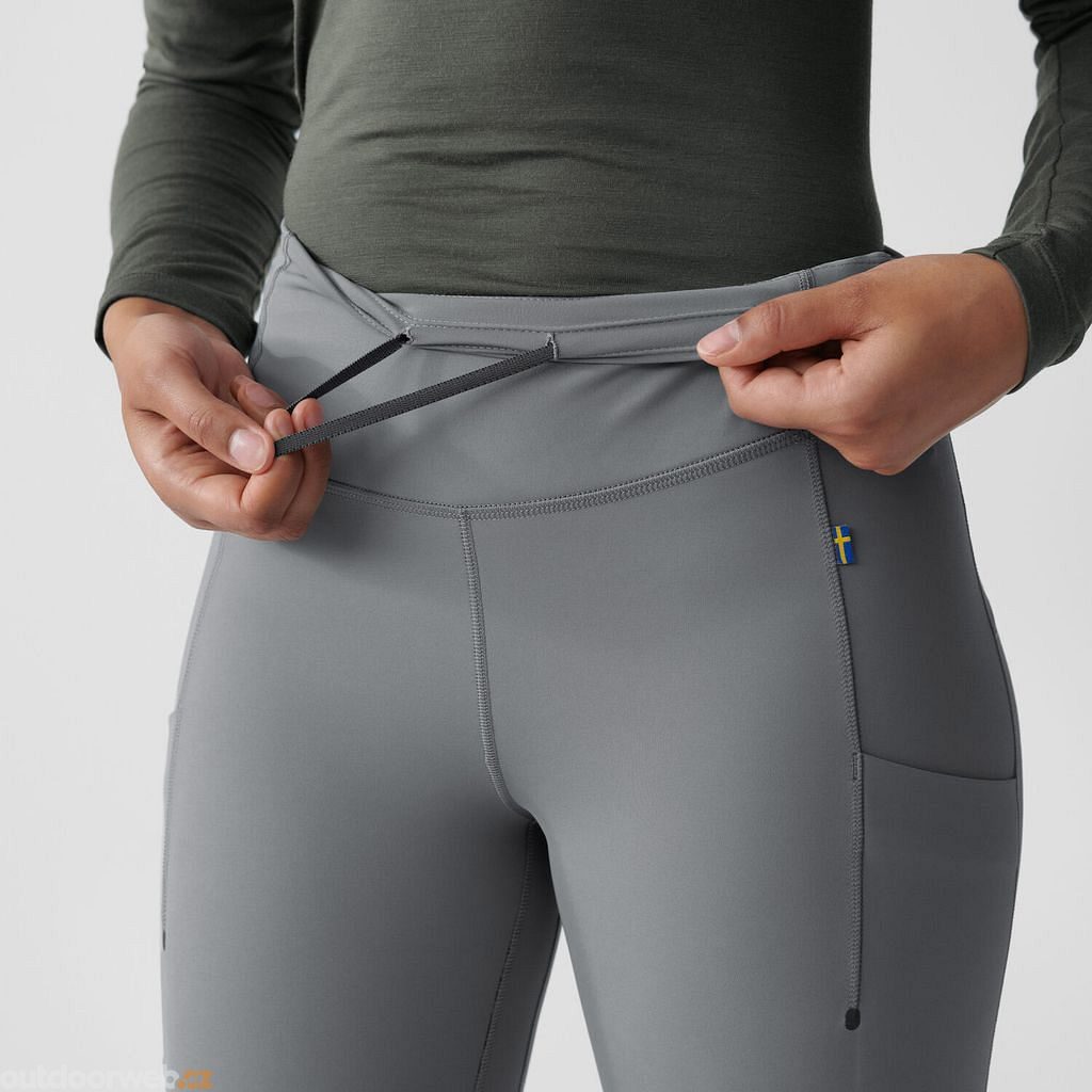  Abisko Värm Trekking Tights W Flint Grey-Iron Grey