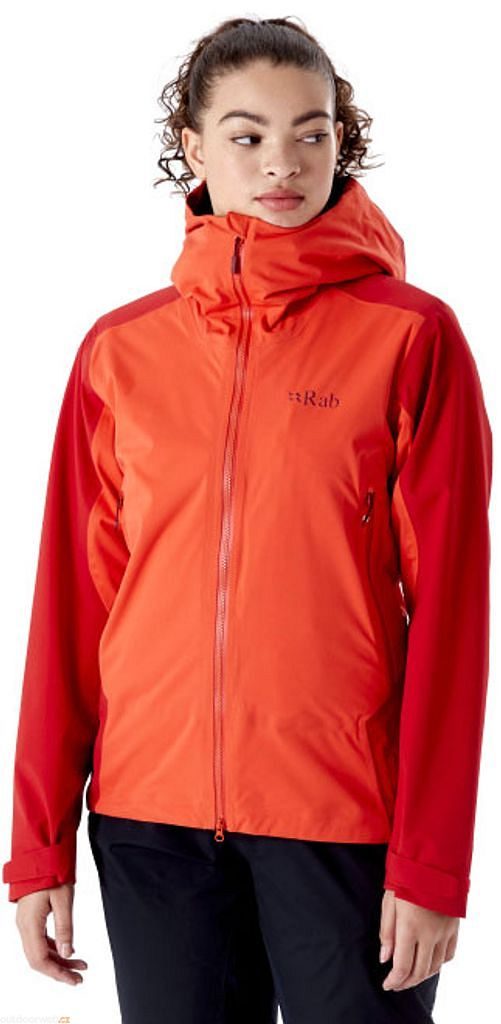  Kinetic Alpine 2.0 Jacket Women's, red grapefruit - Women's  mountain hiking jacket - RAB - 284.91 € - outdoorové oblečení a vybavení  shop