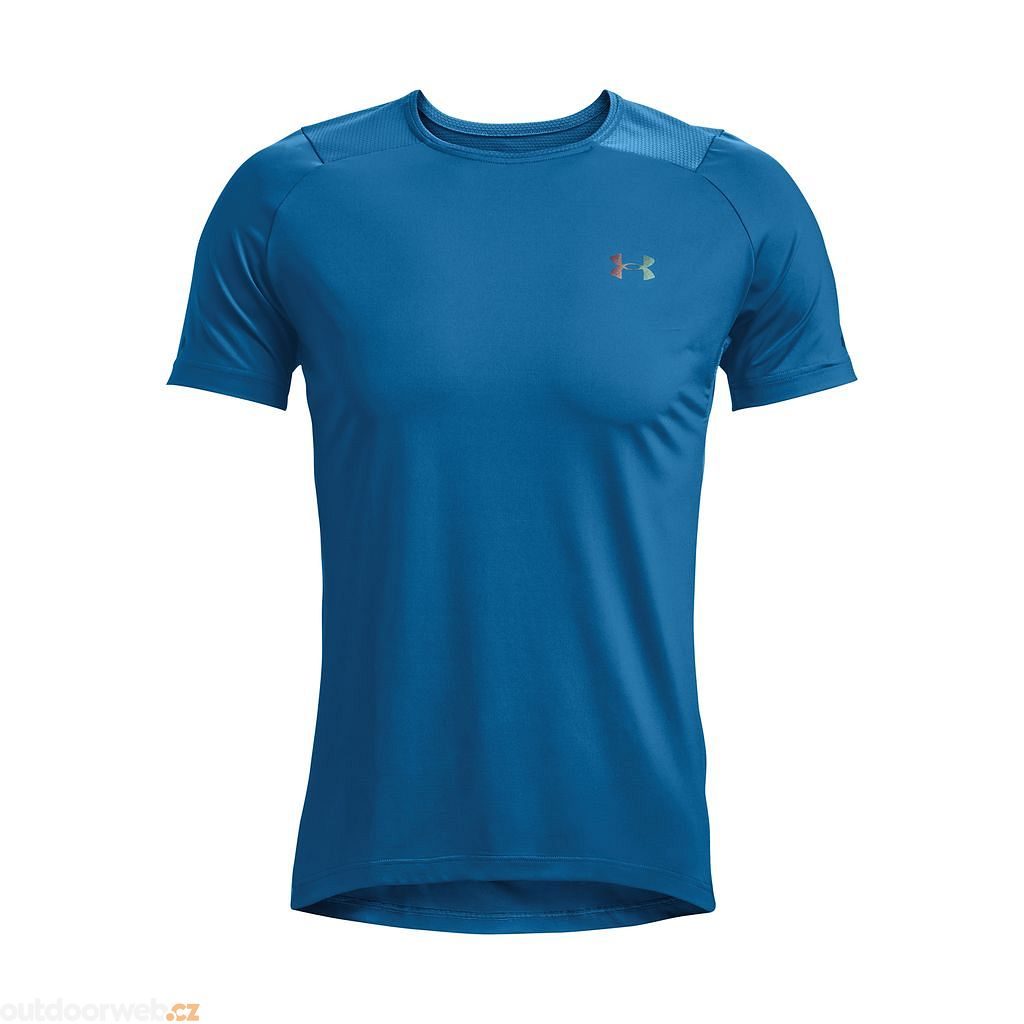  UA Rush 2.0 Vent SS, Blue - men's short sleeve t-shirt -  UNDER ARMOUR - 43.28 € - outdoorové oblečení a vybavení shop