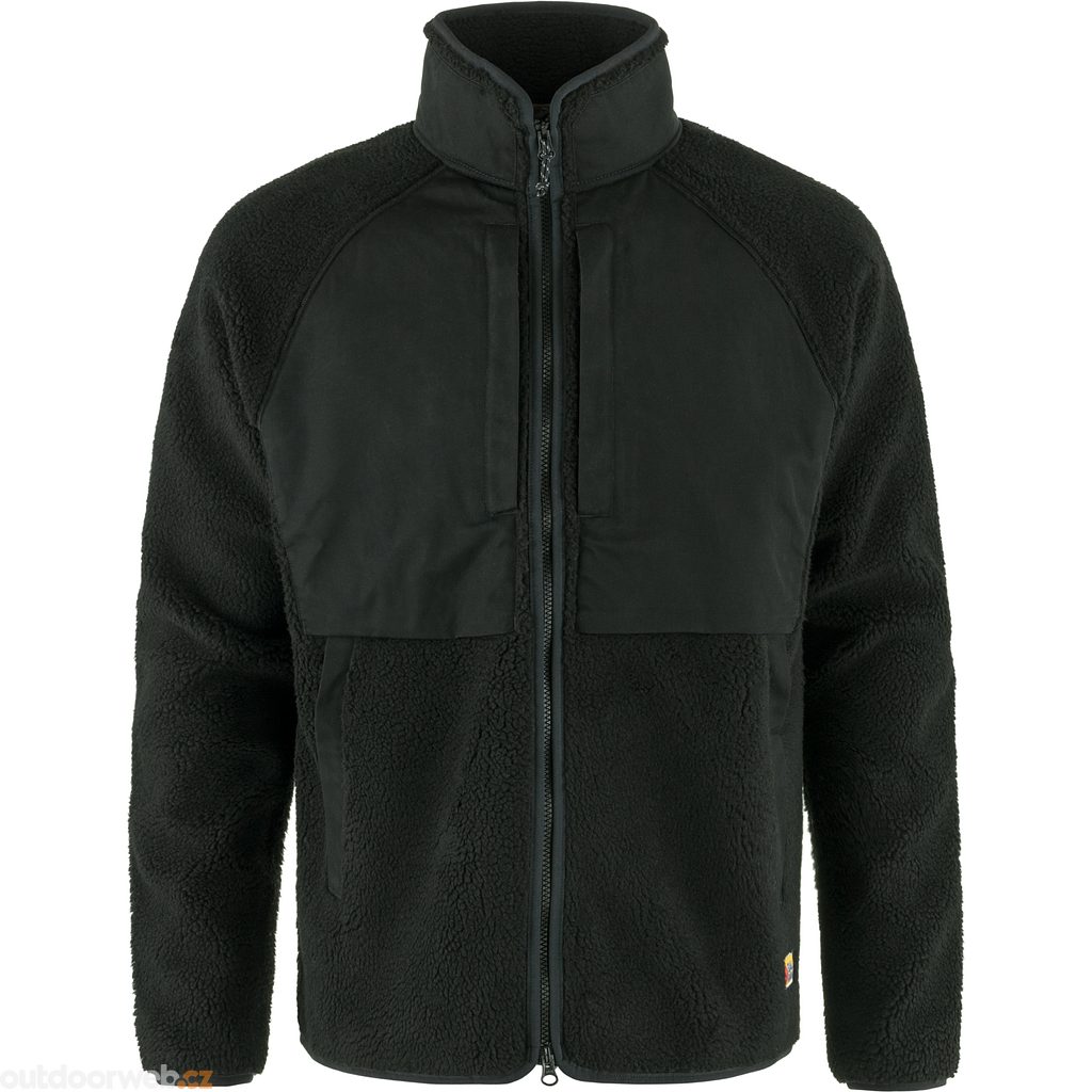  Vardag Pile Jacket M, Black-Black - bunda pánská -  FJÄLLRÄVEN - 225.67 € - outdoorové oblečení a vybavení shop