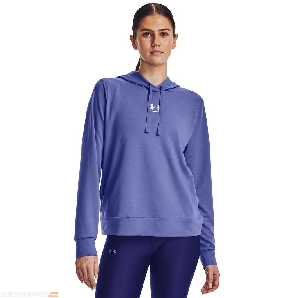 Under Armour Women's UA Utility Blue Rival Terry Hoodie (1369855-496) Size  XL