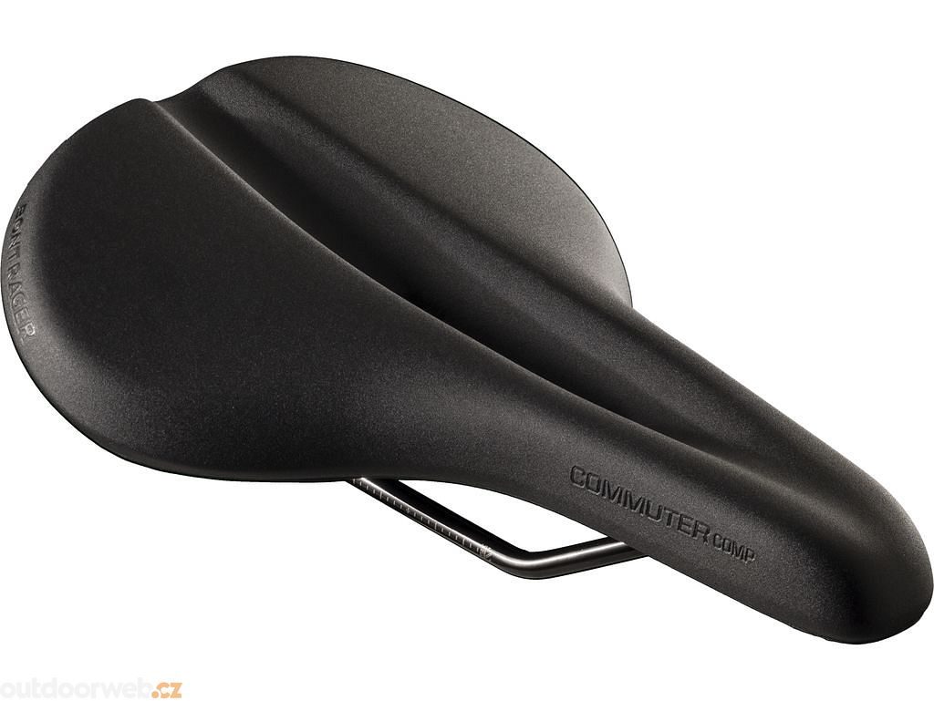Commuter Comp 165 mm, Black - Bicycle saddle - BONTRAGER - 42.20 €
