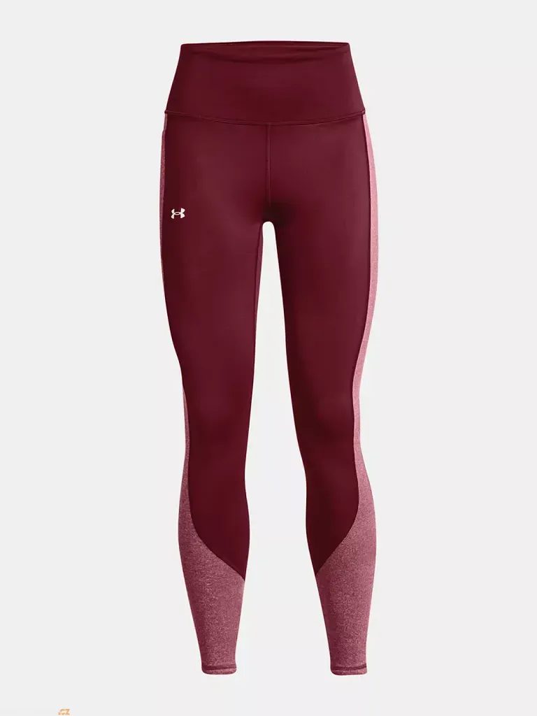  ColdGear Blocked Legging, Red - women's compression leggings  - UNDER ARMOUR - 42.35 € - outdoorové oblečení a vybavení shop