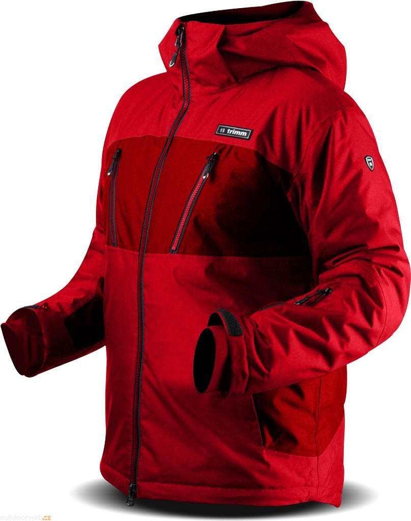 BANDIT red/dark red - pánská lyžařská bunda - TRIMM - 2 723 Kč