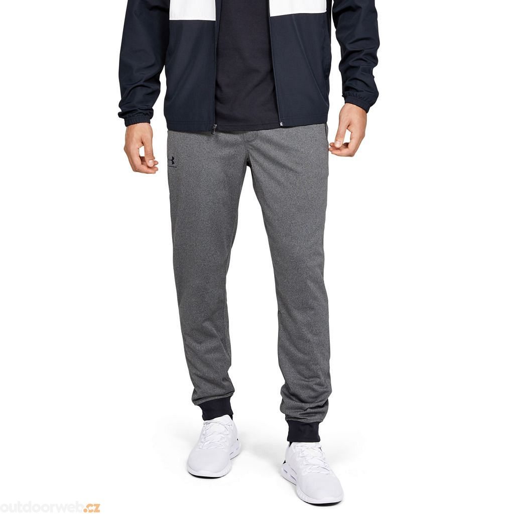 SPORTSTYLE TRICOT JOGGER, Gray - men's trousers - UNDER ARMOUR - 46.41 €