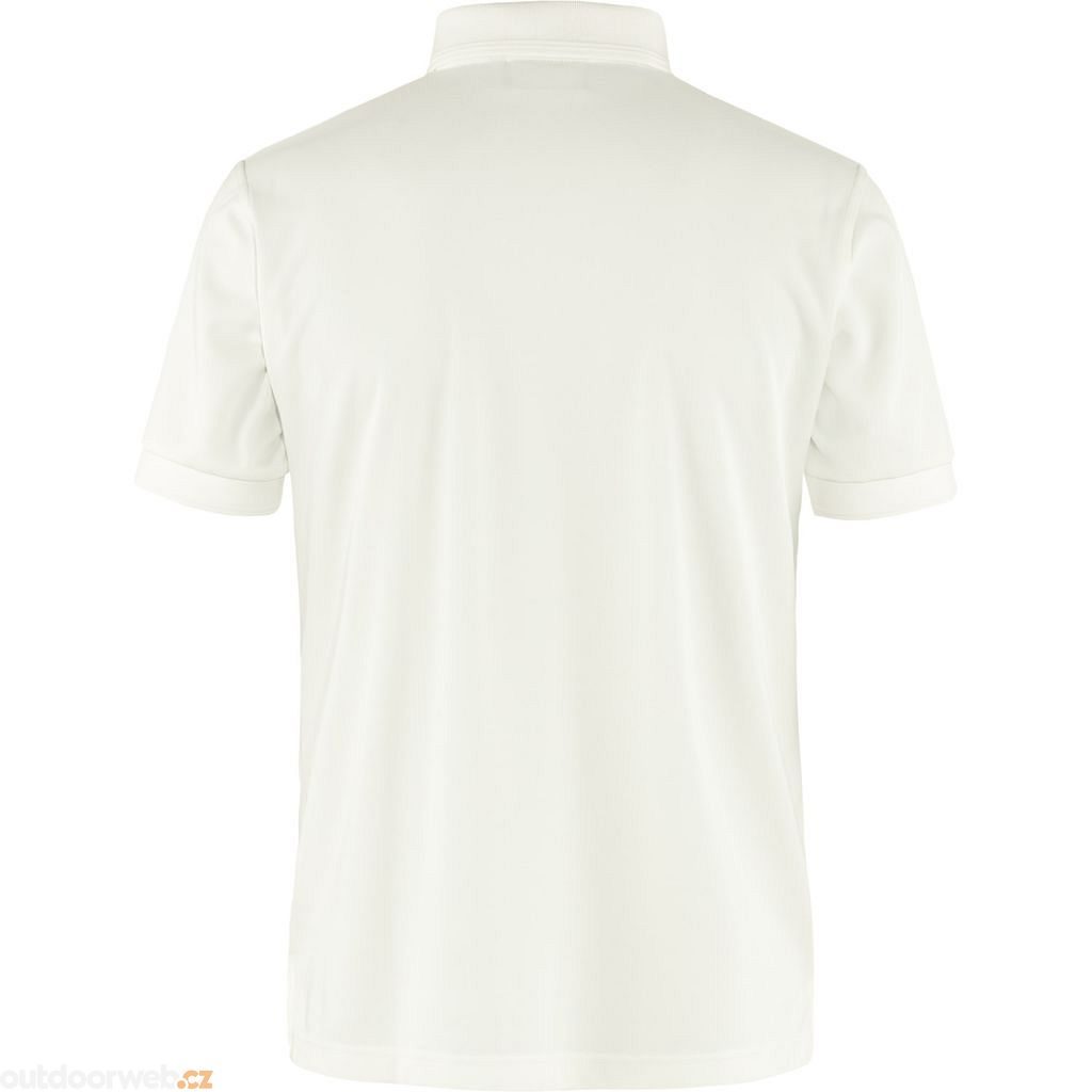 Crowley Pique Shirt M White - tričko pánské - FJÄLLRÄVEN - 80.47 €