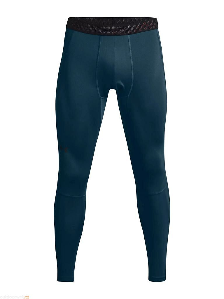  UA ColdGear Rush Leggings, Blue - men's compression leggings  - UNDER ARMOUR - 53.58 € - outdoorové oblečení a vybavení shop