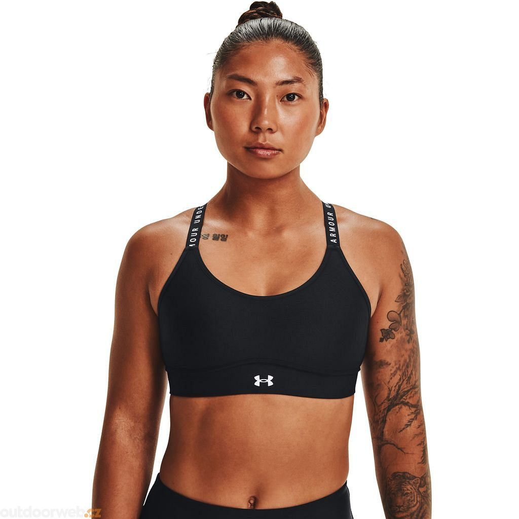 Infinity Covered Mid, Black - sports bra - UNDER ARMOUR - 37.09 €