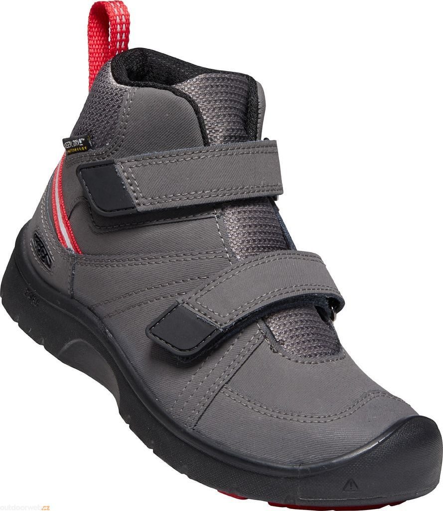 HIKEPORT 2 MID STRAP WP Y magnet/red carpet - junior high city boots - KEEN  - children's - city shoes, Shoes - 71.76 €