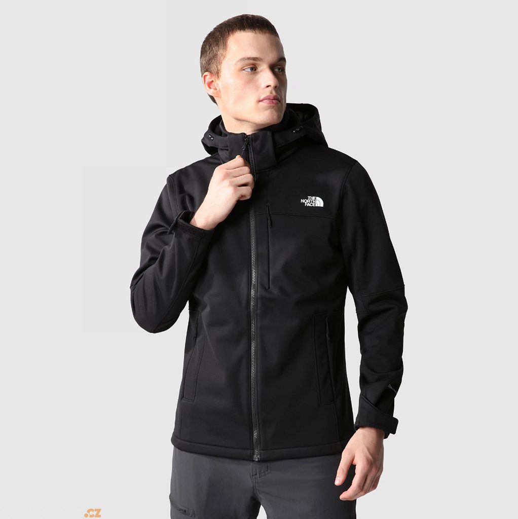 Outdoorweb.eu - M DIABLO SOFTSHELL DETACHABLE HOOD, TNF BLACK/TNF BLACK -  men's jacket - THE NORTH FACE - 118.85 € - outdoorové oblečení a vybavení  shop
