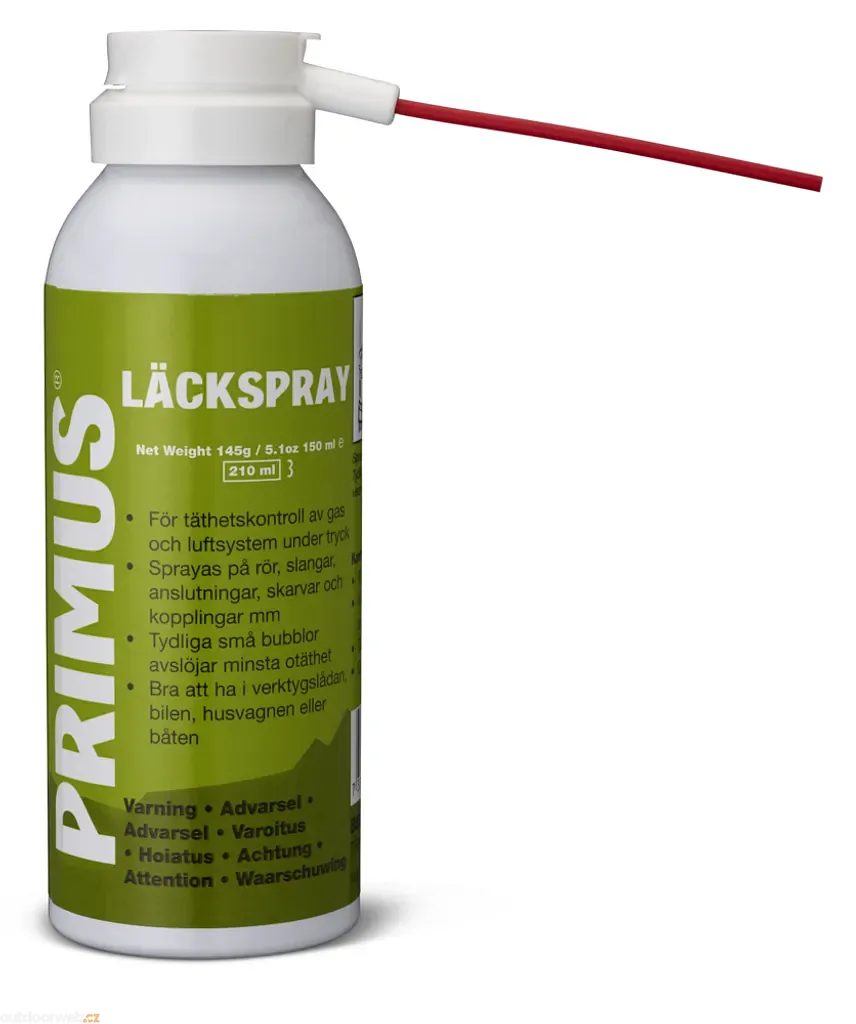 Outdoorweb.eu Leak Detector Spray gas leak detector PRIMUS 8.20