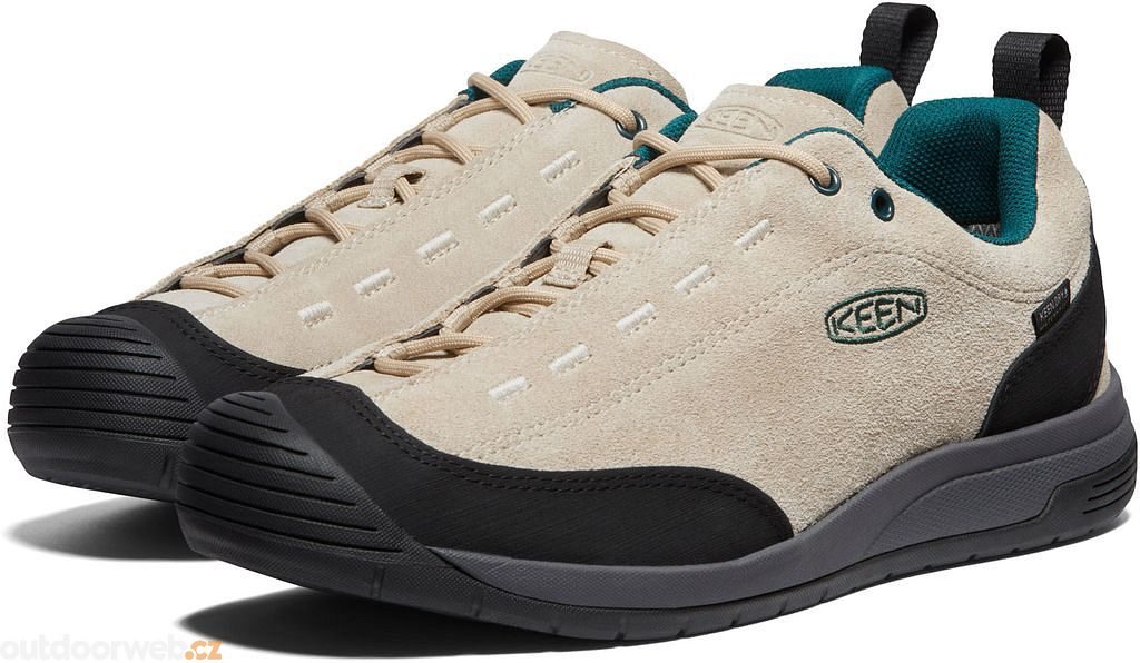 JASPER II WP MEN, safari/sea moss - men's low city shoes - KEEN