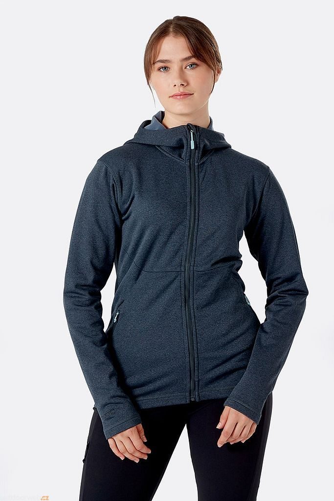 Geon Hoody Wmns, black - women's sweatshirt - RAB - 96.85 €