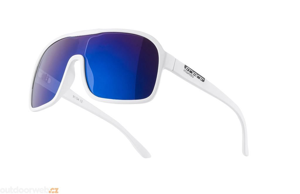 MONDO bílé mat., modrá skla - brýle - FORCE - 594 Kč
