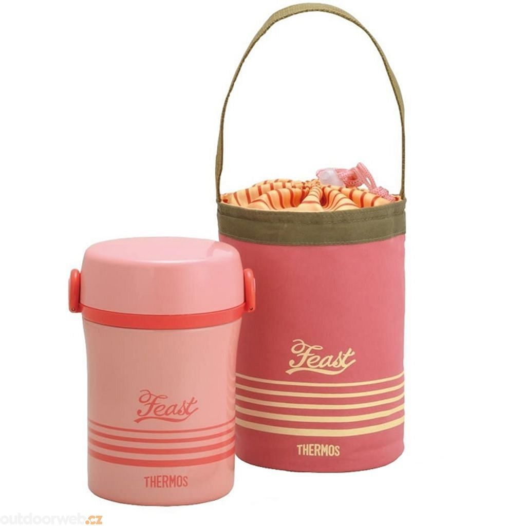 Baby carrier 690 ml pink - food carrier 3 containers - THERMOS - 54.65 €