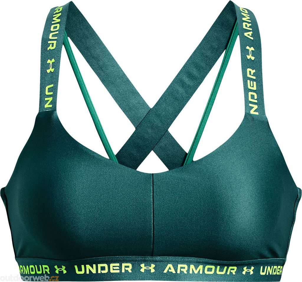  UA Crossback Low -GRN - sports bra - UNDER ARMOUR