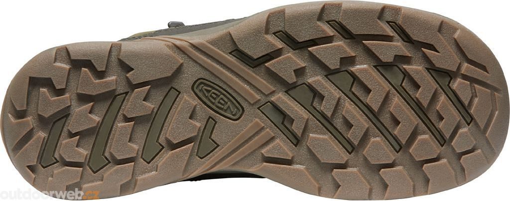  CIRCADIA MID WP M, Dark Olive/Potters Clay - men's high  trekking shoes - KEEN - 102.22 € - outdoorové oblečení a vybavení shop