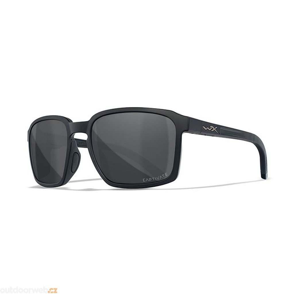 ALFA Captivate Polarized - Smoke Grey/Gloss Black - sluneční brýle - WILEY  X - 4 671 Kč
