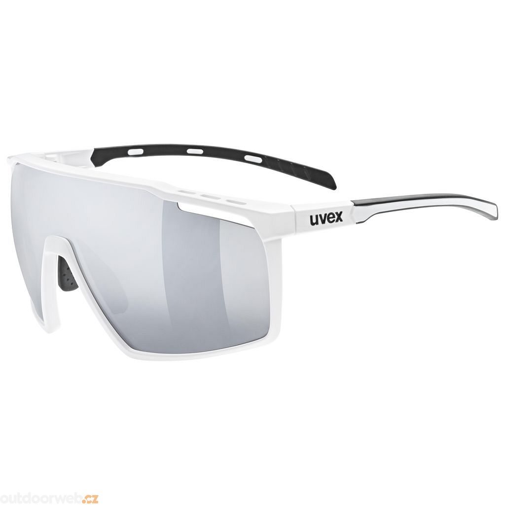 Outdoorweb.eu - MTN PERFORM WHITE MATT/MIR.SILVER - sports sunglasses fixed  lenses - UVEX - 75.52 € - outdoorové oblečení a vybavení shop