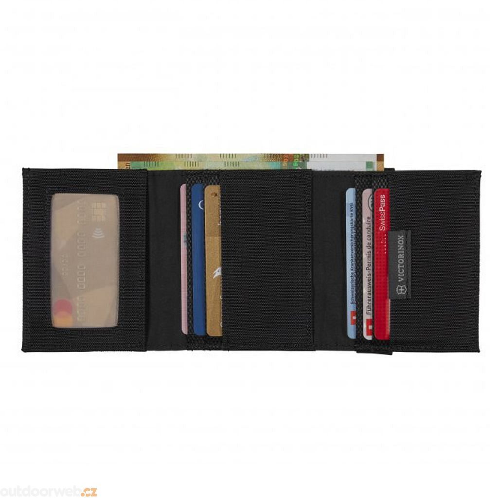 610394 Peněženka Travel Accessories 5.0,, Tri-Fold Wallet with RFID  Protection, Black - Wallet - VICTORINOX - 36.13 €
