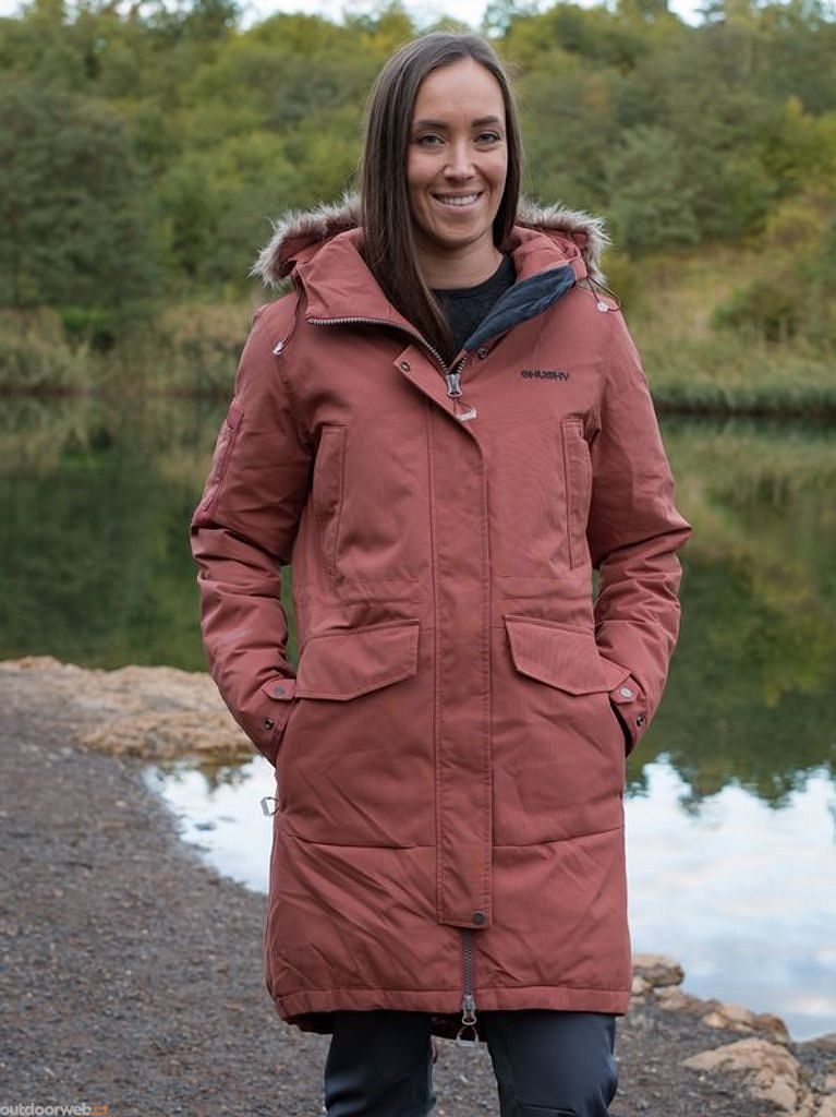 Nelidas L fd. bordo - Women's winter coat - HUSKY - 165.79 €