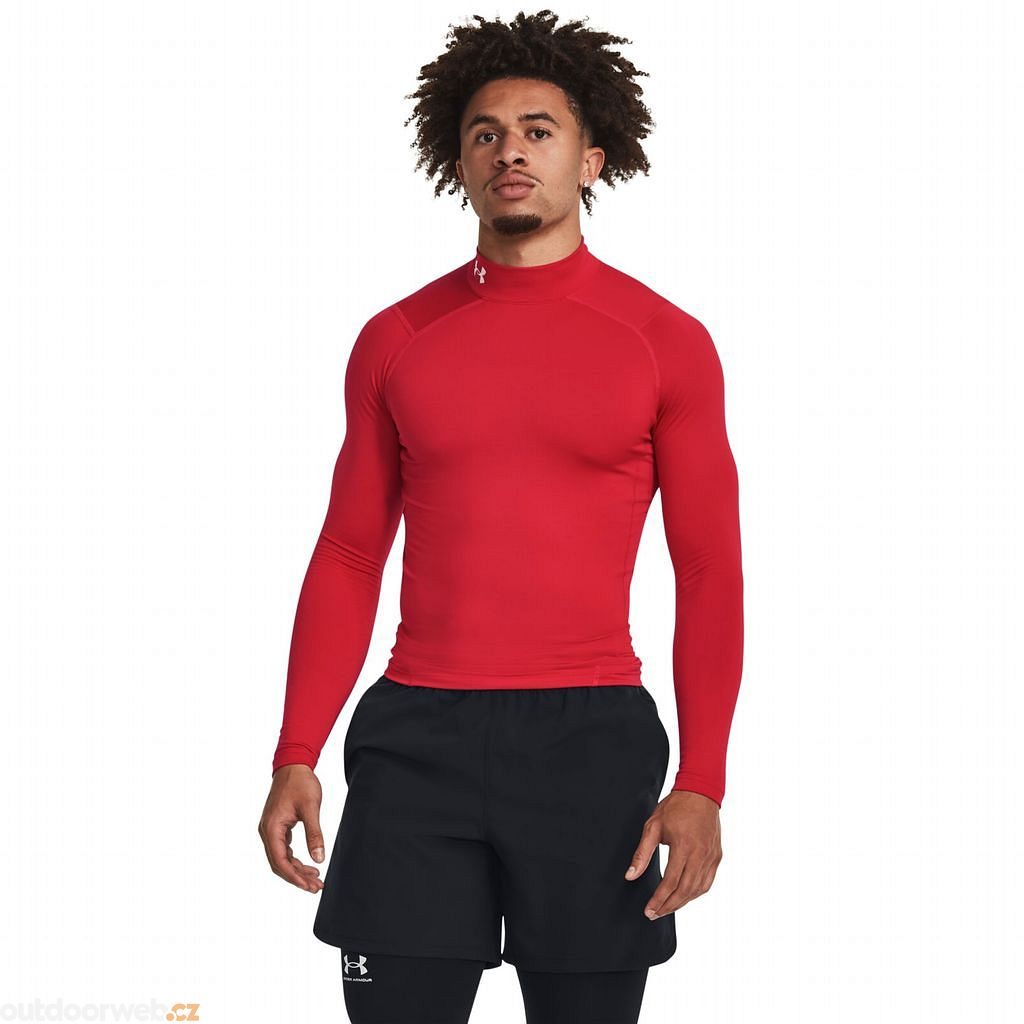 Shard Camo Compression Shirt - Red