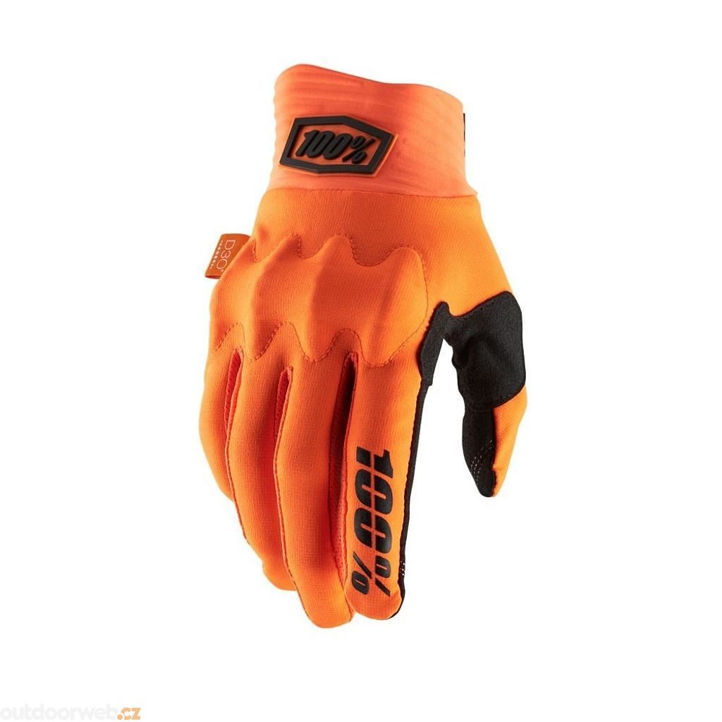 COGNITO D3O Gloves Fluo Orange/Black - Rukavice cyklistické pánské - 100% -  35.60 €
