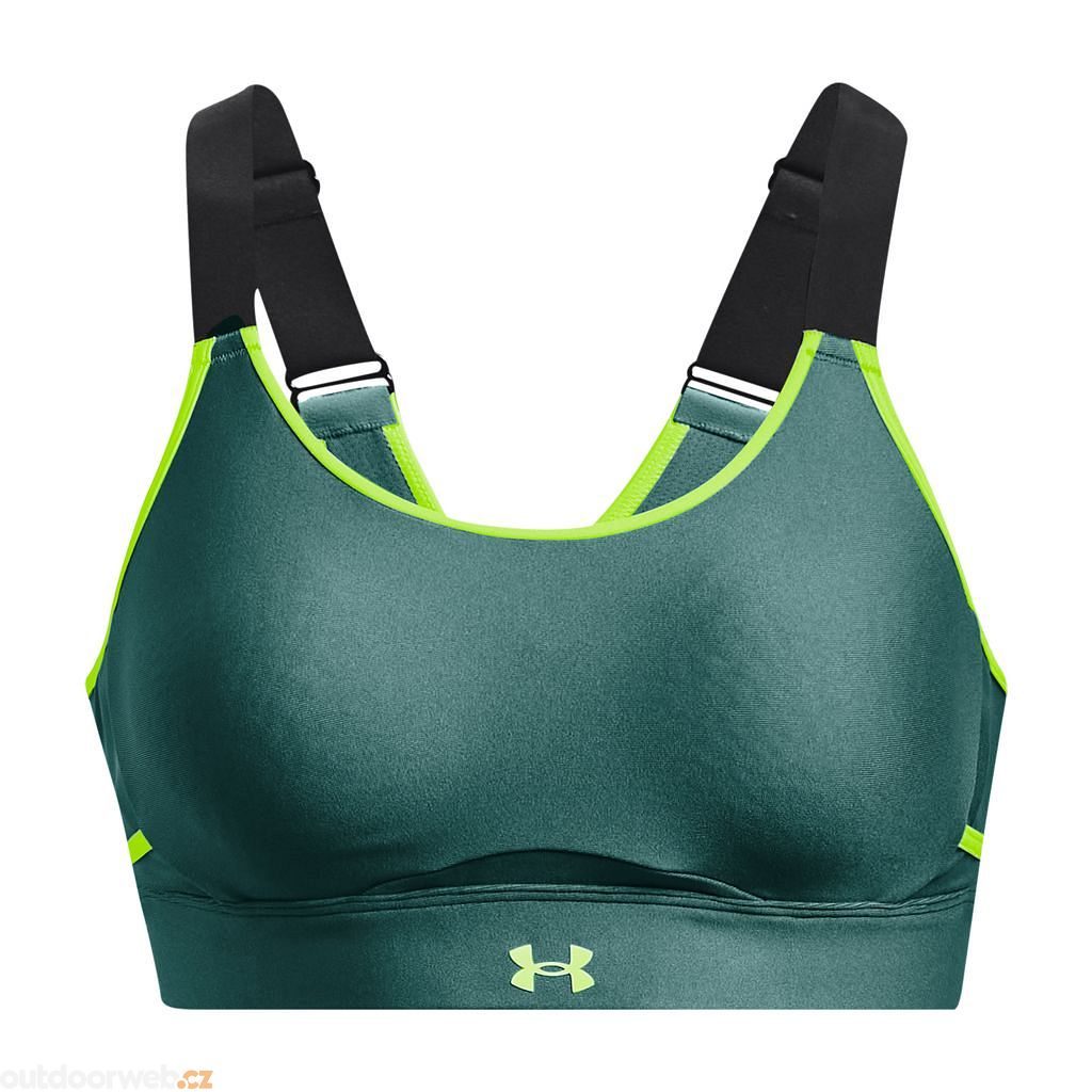 Under Armour Infinity High Impact Sports Bra in Green