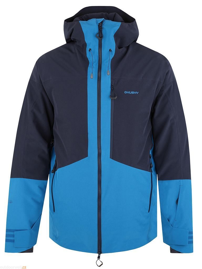 Gomez M black blue/blue - Pánská lyžařská bunda - HUSKY - 6 374 Kč