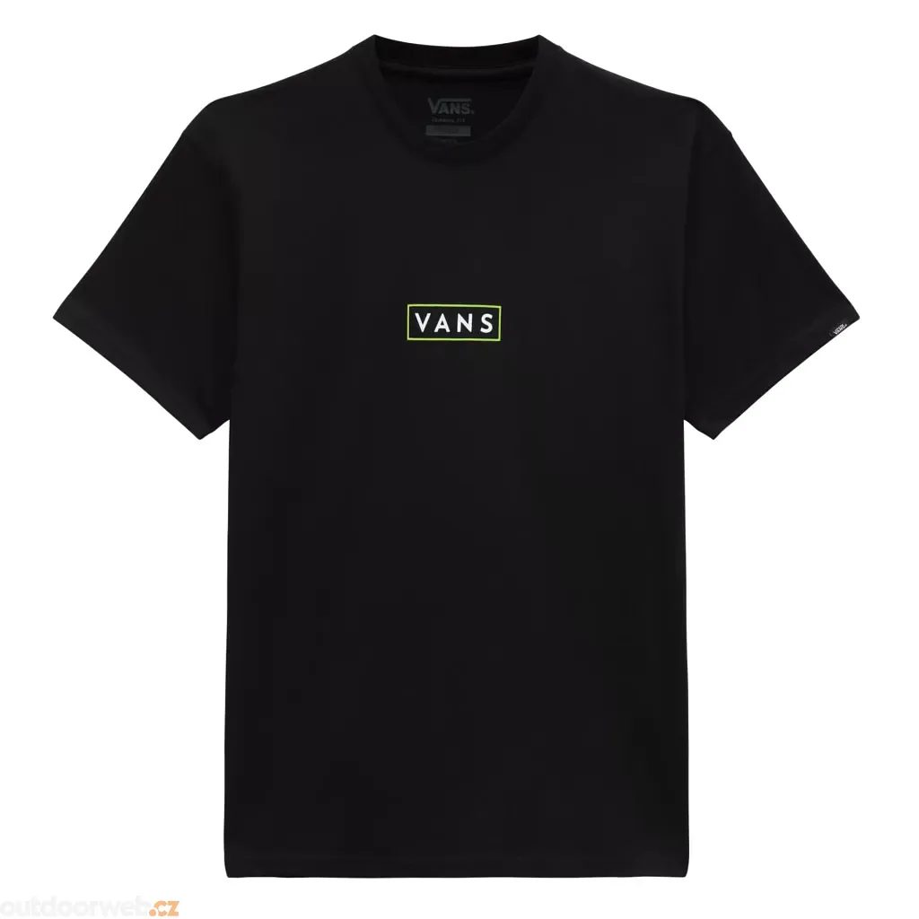 CLASSIC EASY BOX, Black-Lime green - men's t-shirt - VANS - 21.19 €