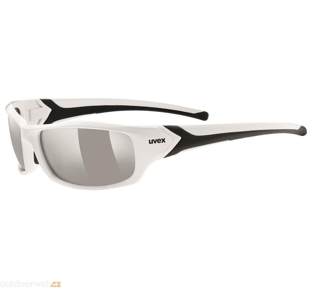 SPORTSTYLE 211, WHITE BLACK 2022 - sportovní brýle bílé - UVEX - 599 Kč
