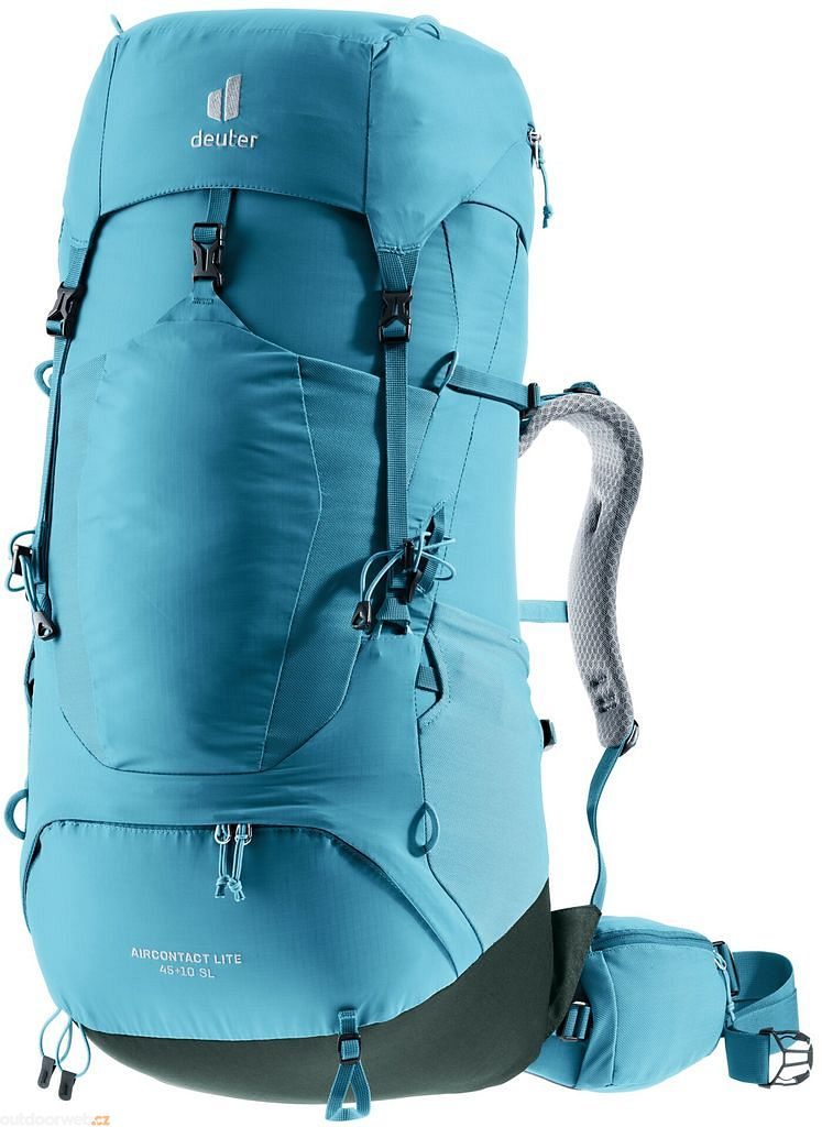 Aircontact Lite 45 + 10 SL, lagoon-ivy - Women's Trekking Backpack - DEUTER  - 165.89 €