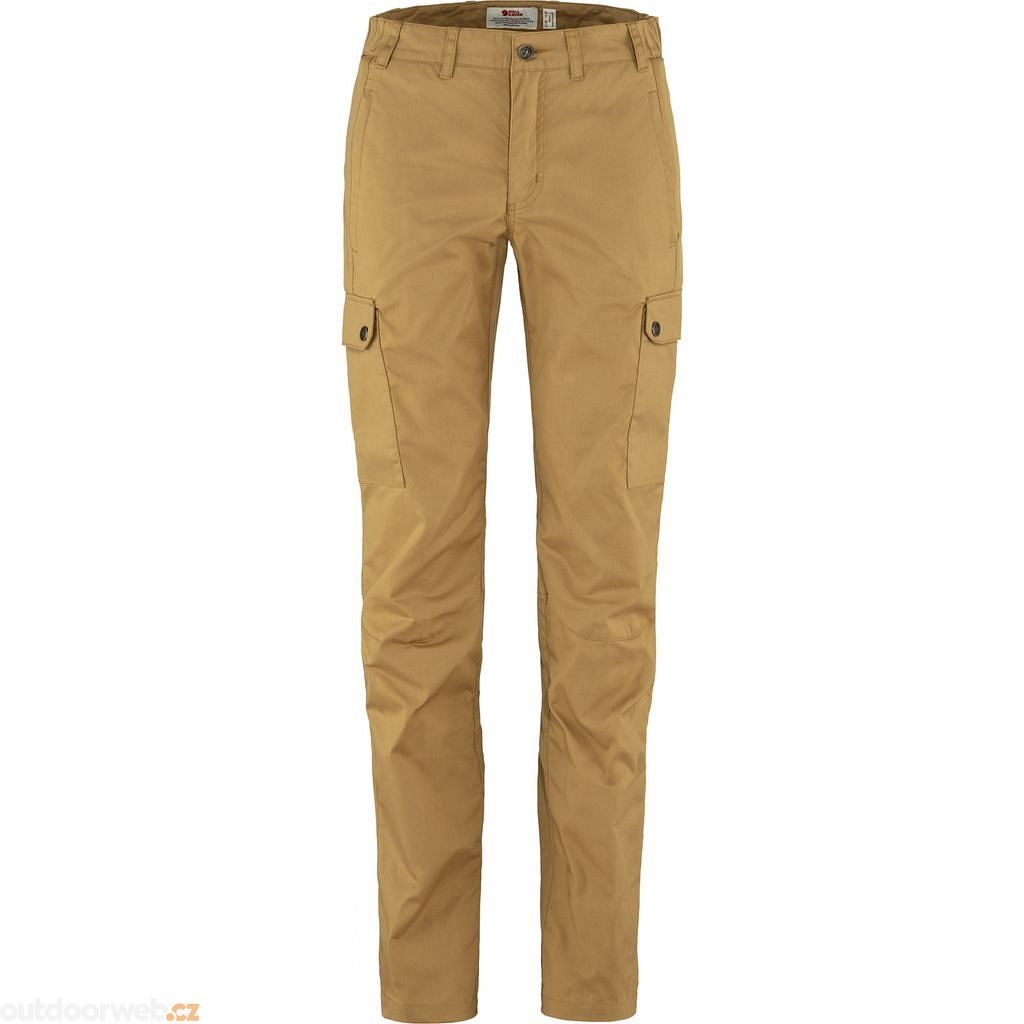 Stina Trousers W Buckwheat Brown - outdoor kalhoty dámské - FJÄLLRÄVEN -  157.23 €