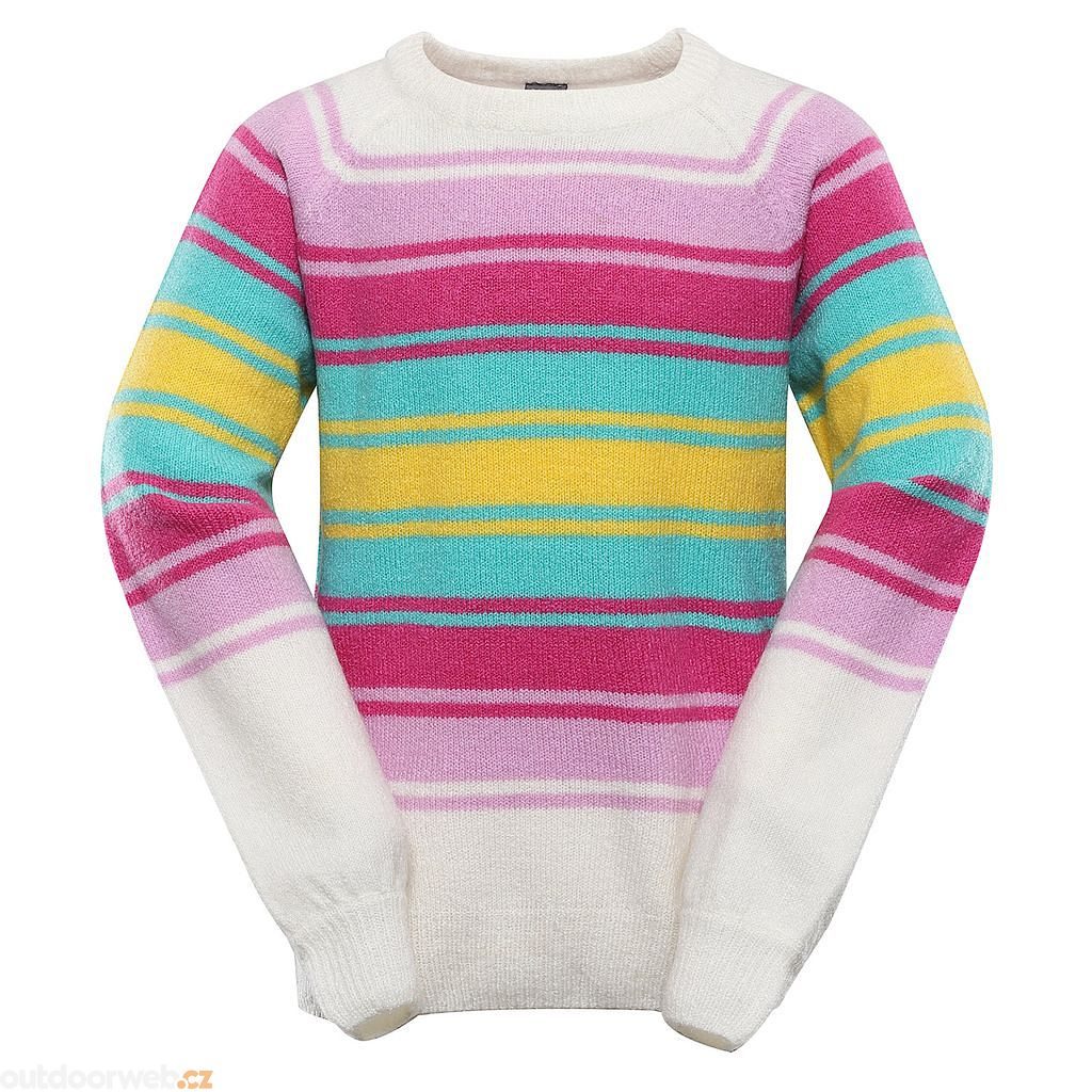 NORDO creme - Children's striped sweater - NAX - 12.35 €