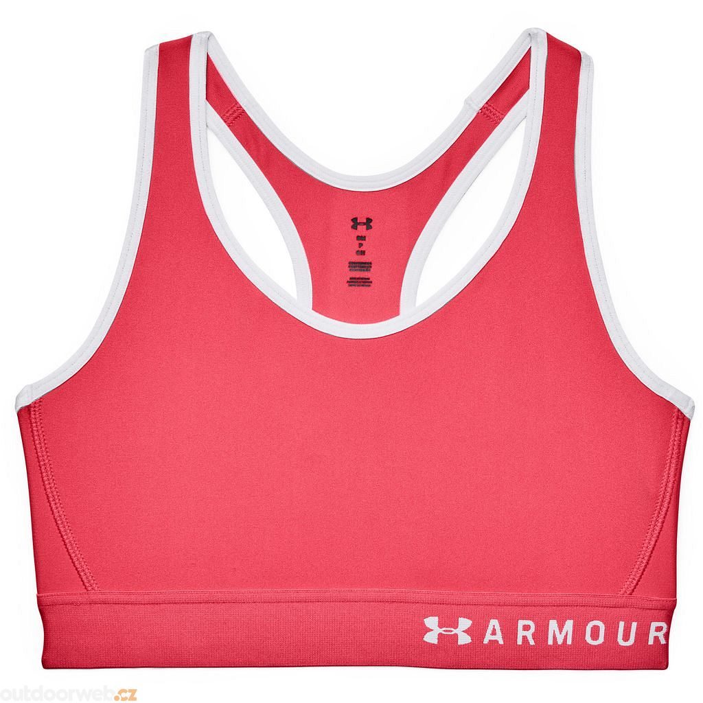  Armour Mid Keyhole Bra-PNK - sports bra for women - UNDER  ARMOUR - 23.65 € - outdoorové oblečení a vybavení shop
