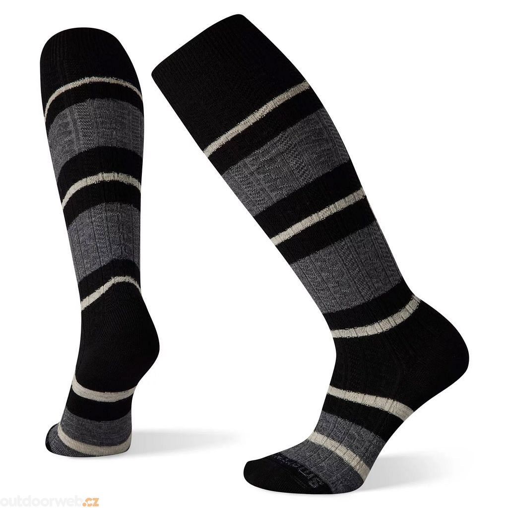 Outdoorweb.eu - W EVERYDAY STRIPED CABLE KNEE HIGH, black - Women's socks -  SMARTWOOL - 17.09 € - outdoorové oblečení a vybavení shop