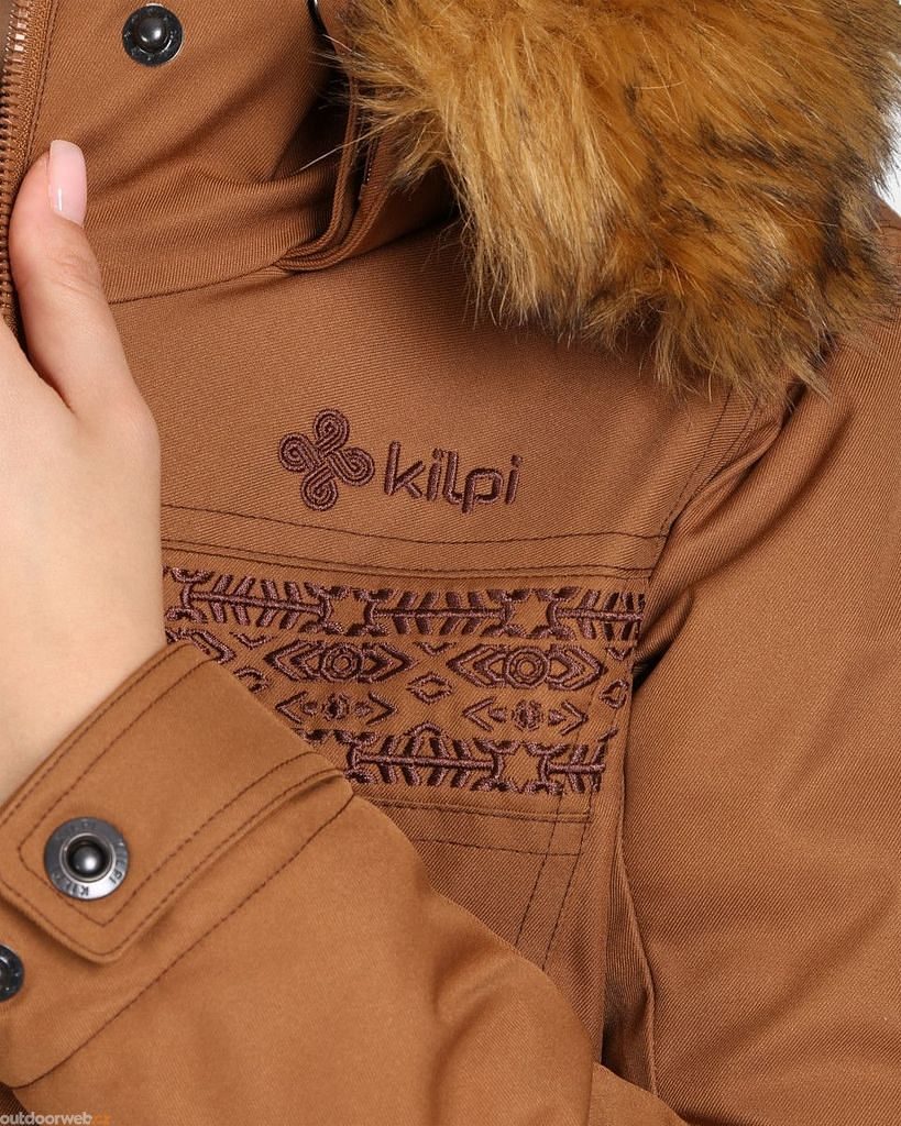 Outdoorweb.eu - Peru-w, hnědá - Women's winter coat - KILPI - 114.60 € -  outdoorové oblečení a vybavení shop