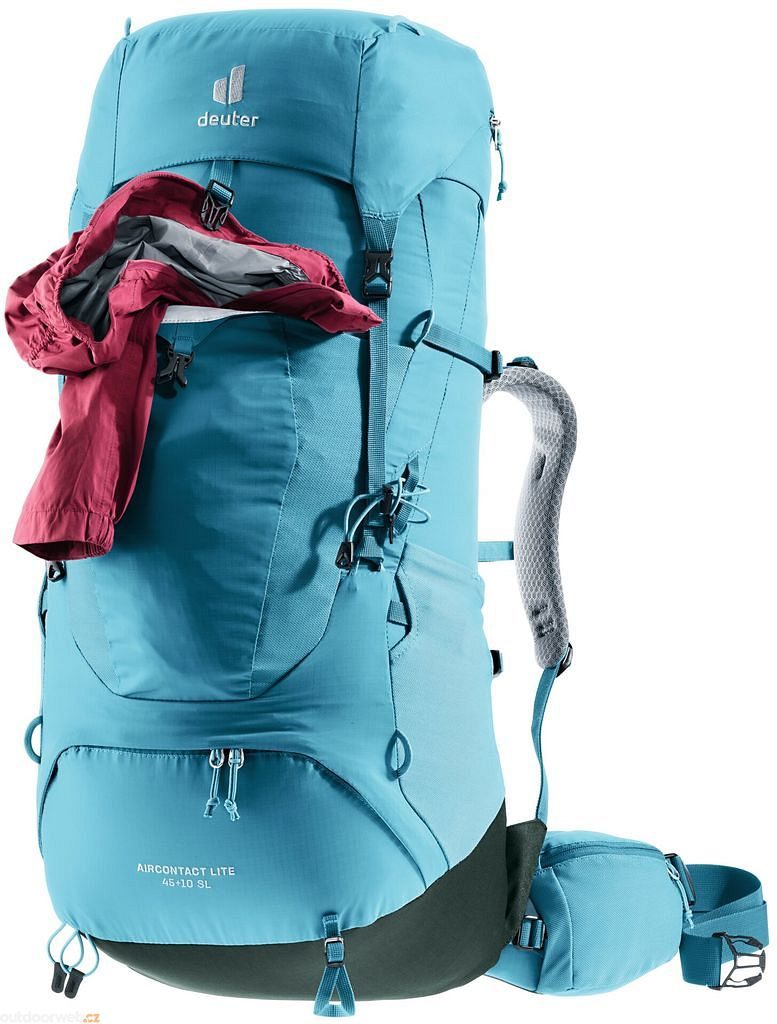 Aircontact Lite 45 + 10 SL, lagoon-ivy - Women's Trekking Backpack - DEUTER  - 161.12 €