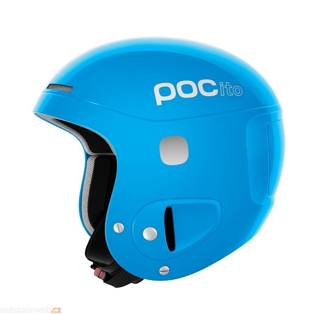  POCito Skull Fluorescent Blue - Children's ski helmet - POC  - 140.67 € - outdoorové oblečení a vybavení shop