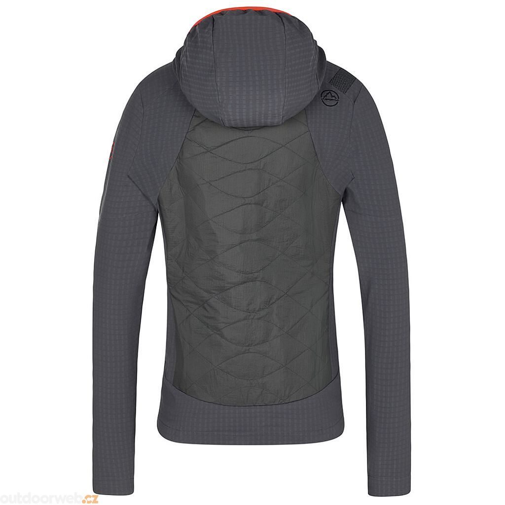 Outdoorweb.eu - Kap Hybrid Hoody W Carbon/Cherry Tomato - Women's outdoor  jacket - LA SPORTIVA - 184.58 € - outdoorové oblečení a vybavení shop