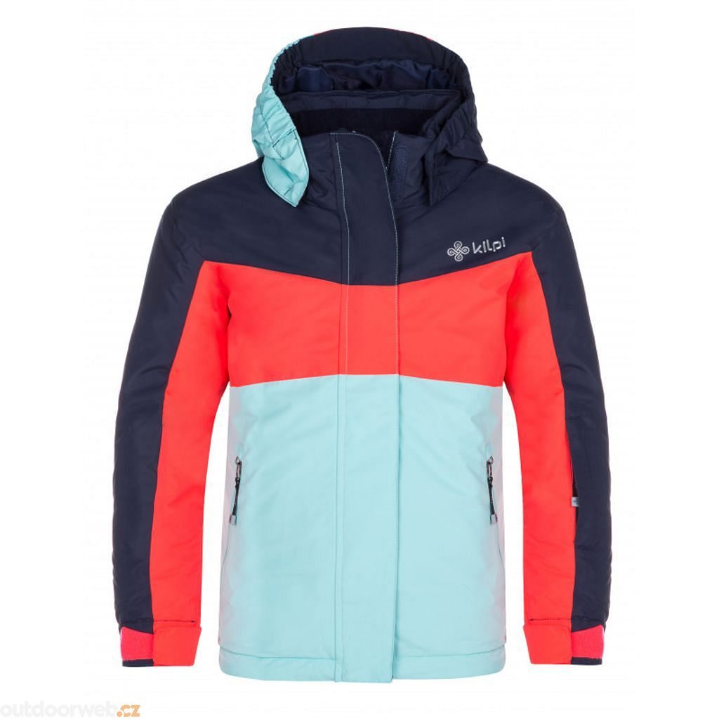 Mils jg růžová - Dívčí lyžařská bunda s kapucí - KILPI - 1 599 Kč